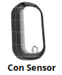 LUMINARIO DE EXTERIOR PARED CFN12W-3CCT-SR (SENSOR)