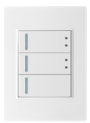Interruptor Sencillo Y Escalera Doble TS-INT-1S2E-BL