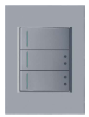 Interruptor Sencillo Y Escalera Doble TS-INT-1S2E-NR/GR