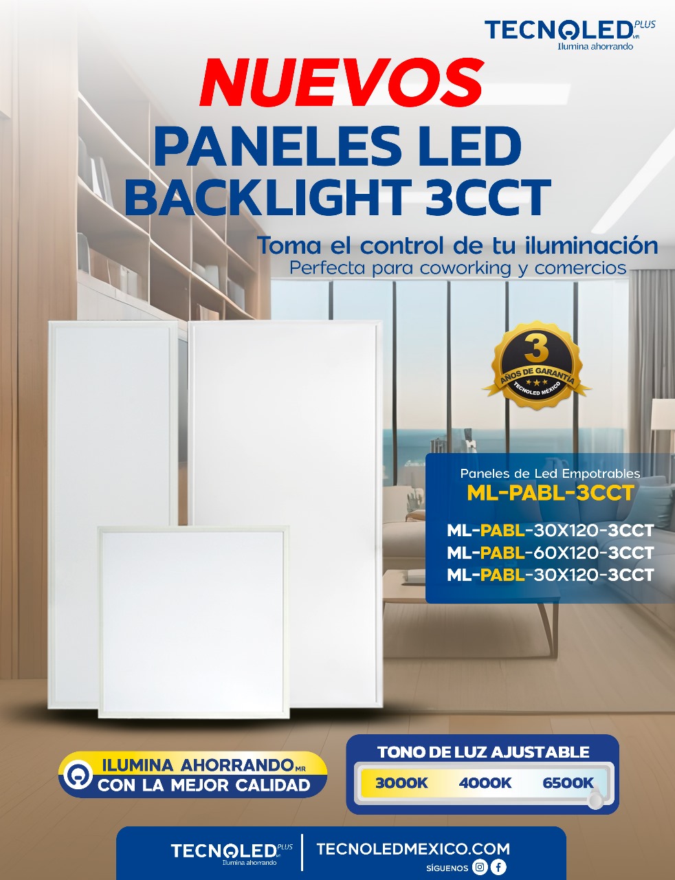 Paneles LED